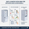Easy LG Water Filter Swap for InstaView Door-in-Door Models