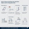How to Secure and Prime Your Sub-Zero Water Line for Integrated Units