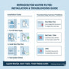 Installation and Troubleshooting for Refrigerator Water Filters