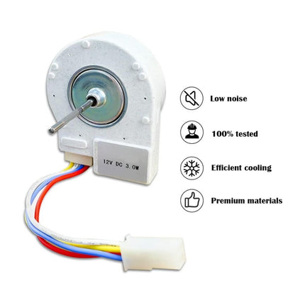 W10822580 Refrigerator Evaporator Fan Motor for Whirlpool, Maytag, and Kenmore - Compatible with W10255195, 2259385, 4283312 - PrecipFilter