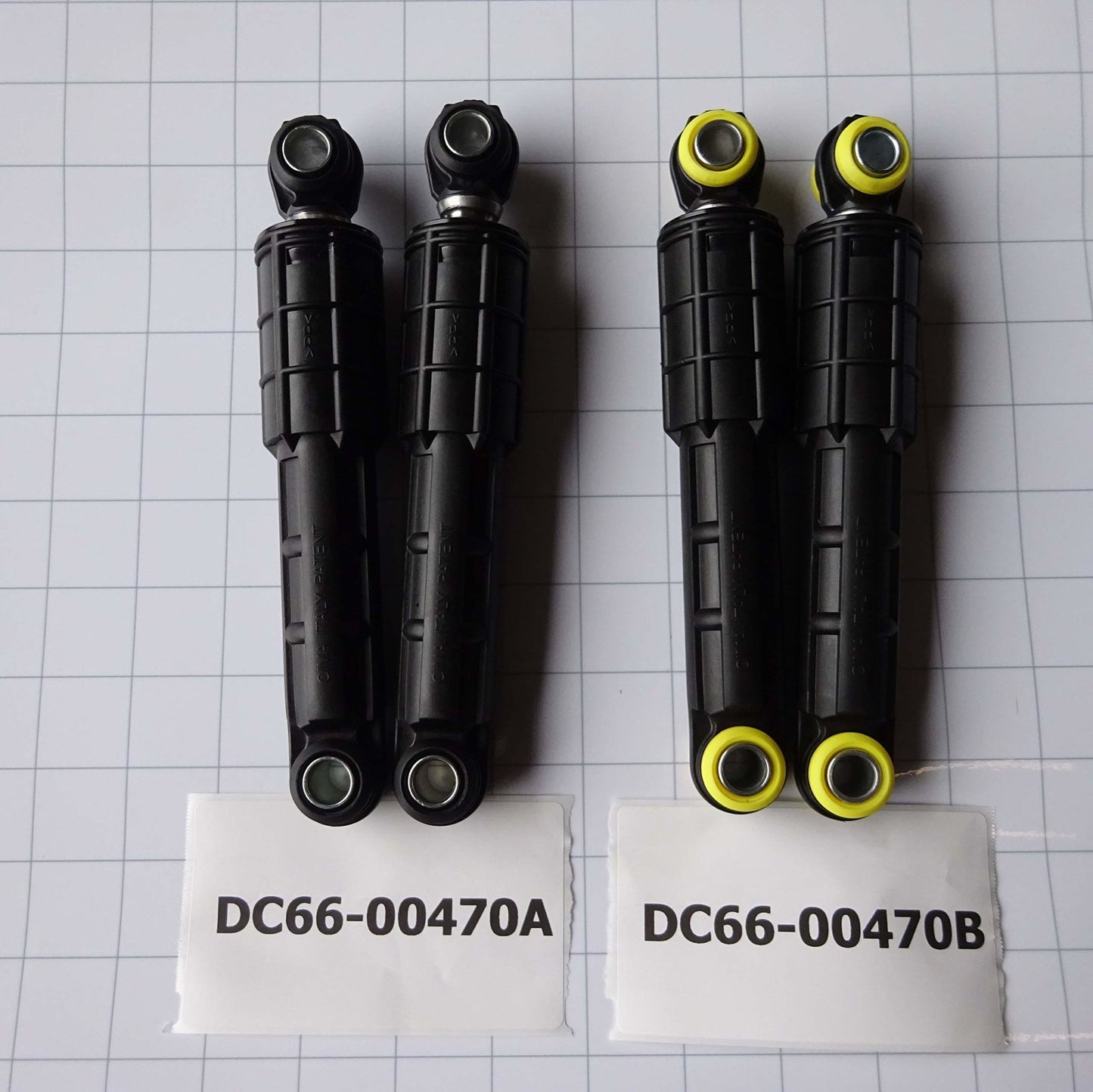DC66-00470A Samsung Washer Shock Absorber DC66-00470B Replacement (4 Pack) - PrecipFilter