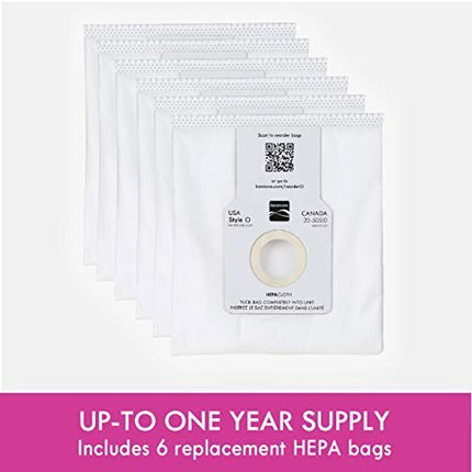 Kenmore 53294 Style O HEPA Cloth Vacuum Bags for Kenmore Vacuum Cleaner. - PrecipFilter