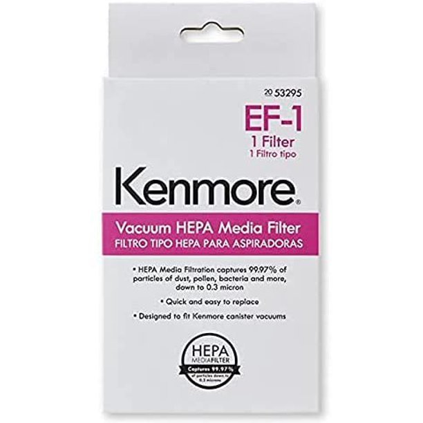 Kenmore 53295 EF-1 HEPA Media Vacuum Cleaner Exhaust Air Filter Vacuum Filter - PrecipFilter