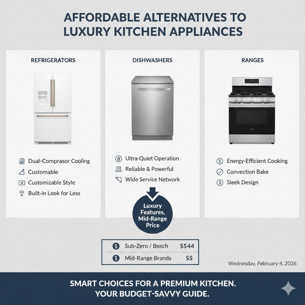 Affordable Sub-Zero & Bosch Alternatives