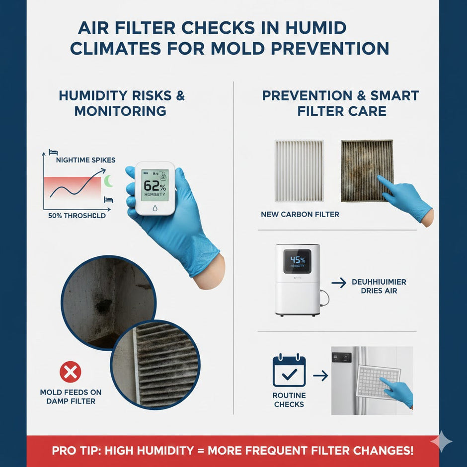 Air Filter Checks in Humid Climates for Mold Prevention – PrecipFilter