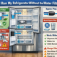 Can I Run My Refrigerator Without the Water Filter