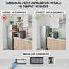 Common Air Filter Installation Pitfalls in Compact Kitchens