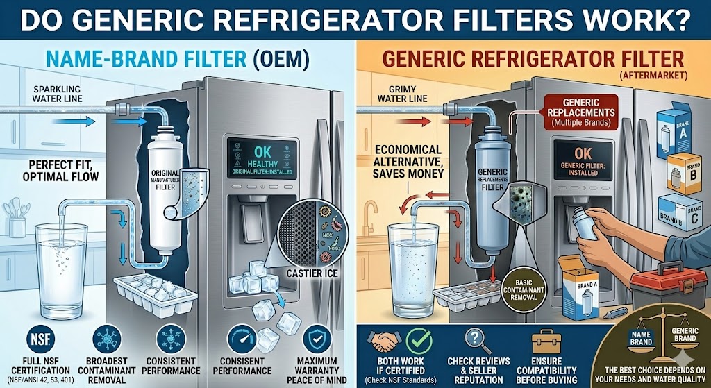 Do Generic Refrigerator Filters Work?