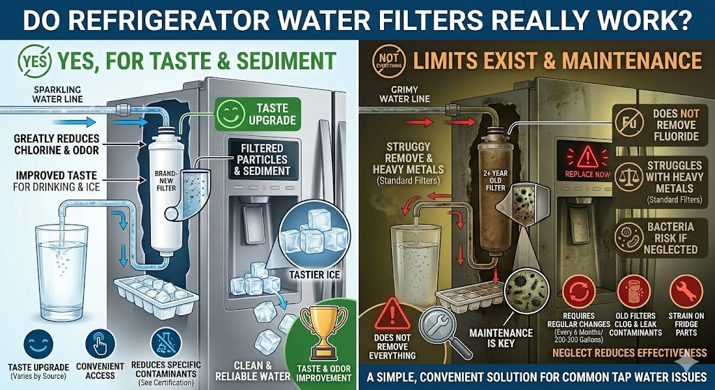 Do Refrigerator Water Filters Really Work?