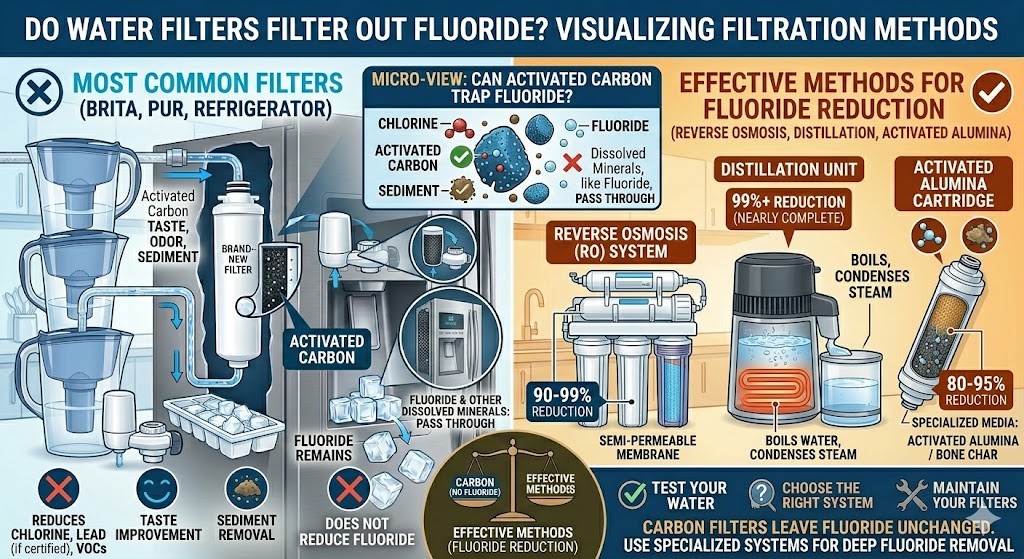 Do Water Filters Filter Out Fluoride?
