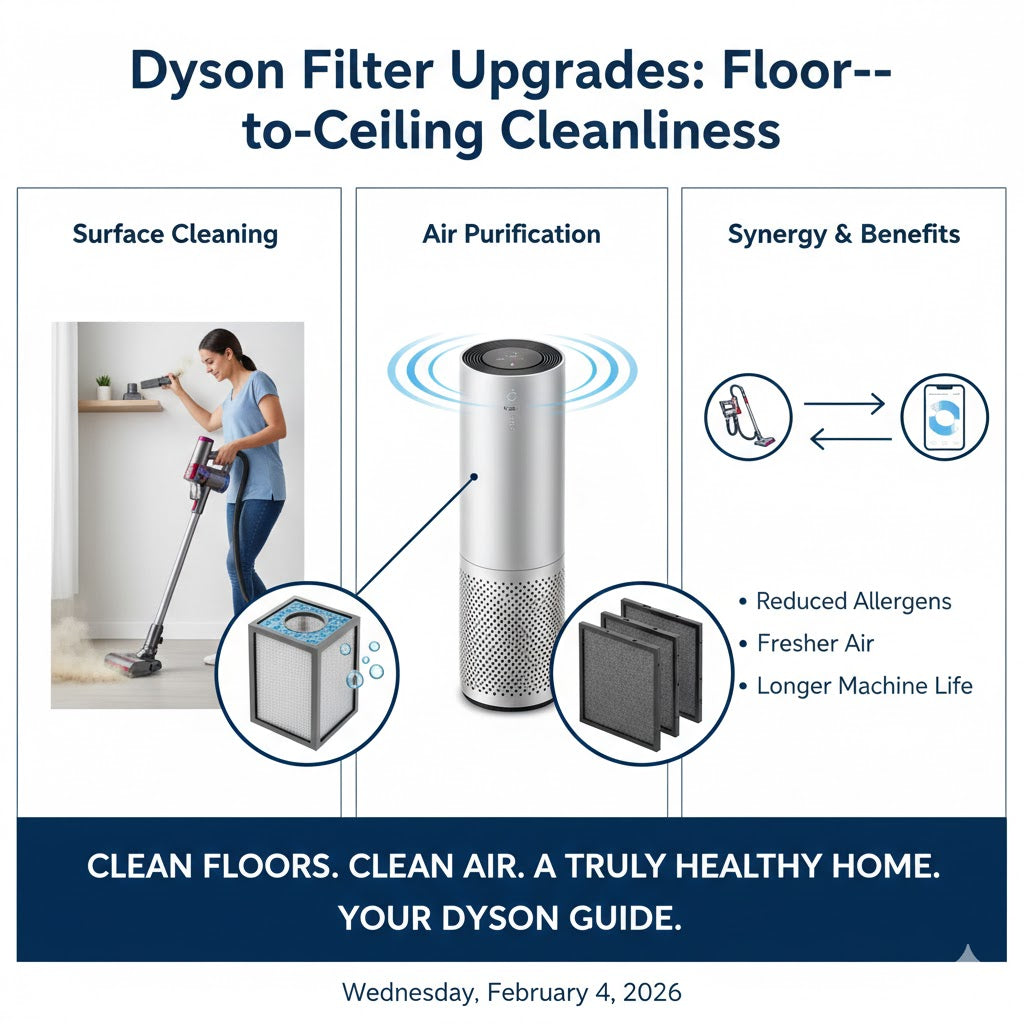 Dyson Filters: Vacuum & Air Purifier Upgrades for Cleaner Air & Floors