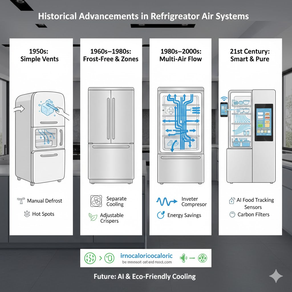 Historical Advancements in Refrigerator Air Systems for Home Use