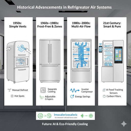 Historical Advancements in Refrigerator Air Systems for Home Use