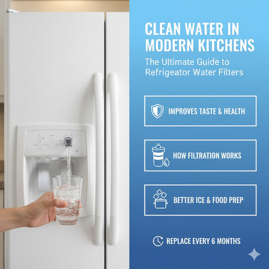 How Do Refrigerator Water Filters Improve Water Taste and Safety in Modern Kitchens