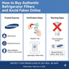 How to Buy Authentic Samsung Refrigerator Filters and Avoid Fakes Online