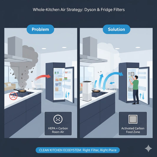 Integrating Dyson Air Purifier Filters With Fridge Air Maintenance
