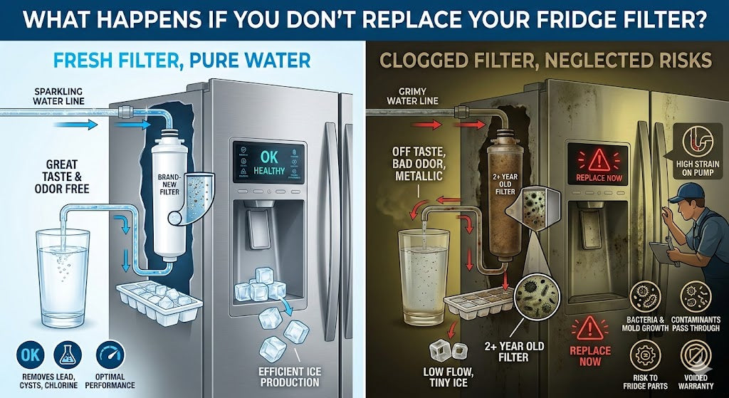 What Happens If You Don’t Replace Your Refrigerator Water Filter