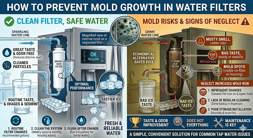 Why Mold Grows in Water Filters and How to Stop It