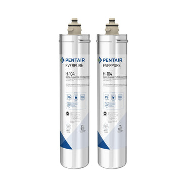 Pentair Everpure H-104 Quick-Change Filter Cartridge, EV96121 Everpure H-104 Drinking Water System
