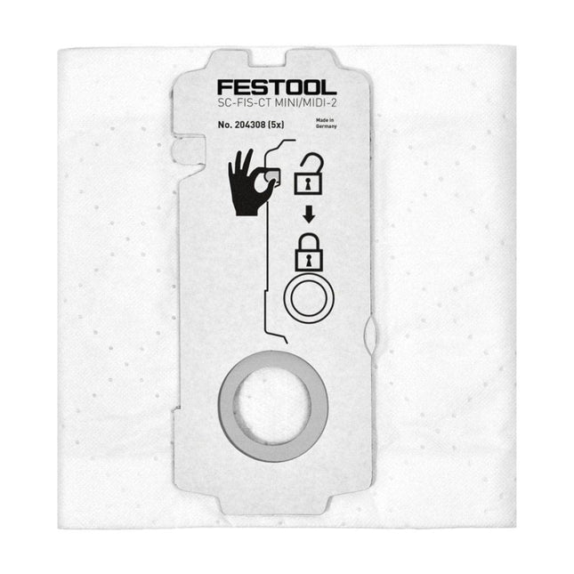 Festool 204308 Self - Cleaning Filter Bag for CT Mini/Midi - PrecipFilter