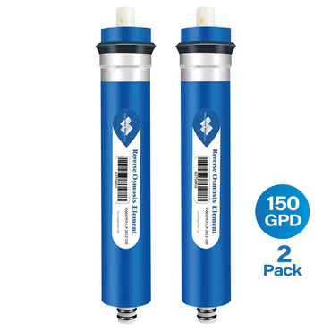 Membrane Solutions RO 50/75/100/ 150 GPD Reverse Osmosis Filter Replacement for Under - Sink Water Purifier Systems - PrecipFilter