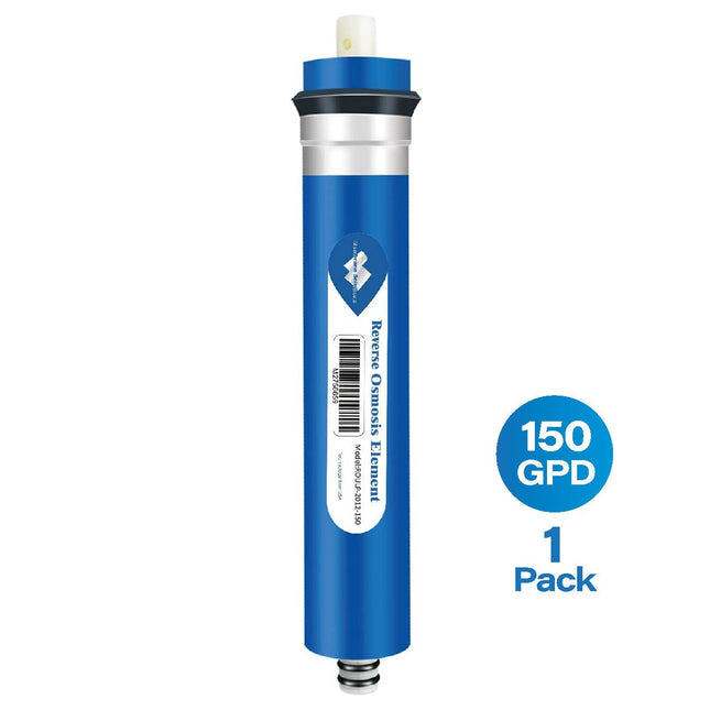 Membrane Solutions RO 50/75/100/ 150 GPD Reverse Osmosis Filter Replacement for Under - Sink Water Purifier Systems - PrecipFilter