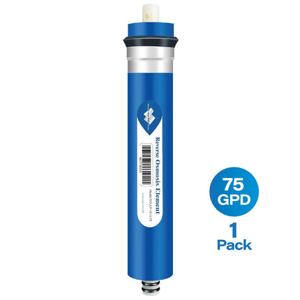 Membrane Solutions RO 50/75/100/ 150 GPD Reverse Osmosis Filter Replacement for Under - Sink Water Purifier Systems - PrecipFilter