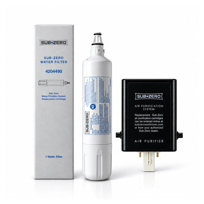 Sub Zero 7042798 Cartridge Combo Pack with 4204490 water Filter - PrecipFilter