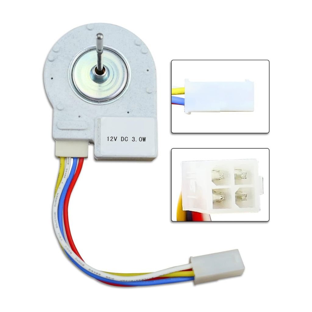 W10822580 Refrigerator Evaporator Fan Motor for Whirlpool, Maytag, and Kenmore - Compatible with W10255195, 2259385, 4283312 - PrecipFilter
