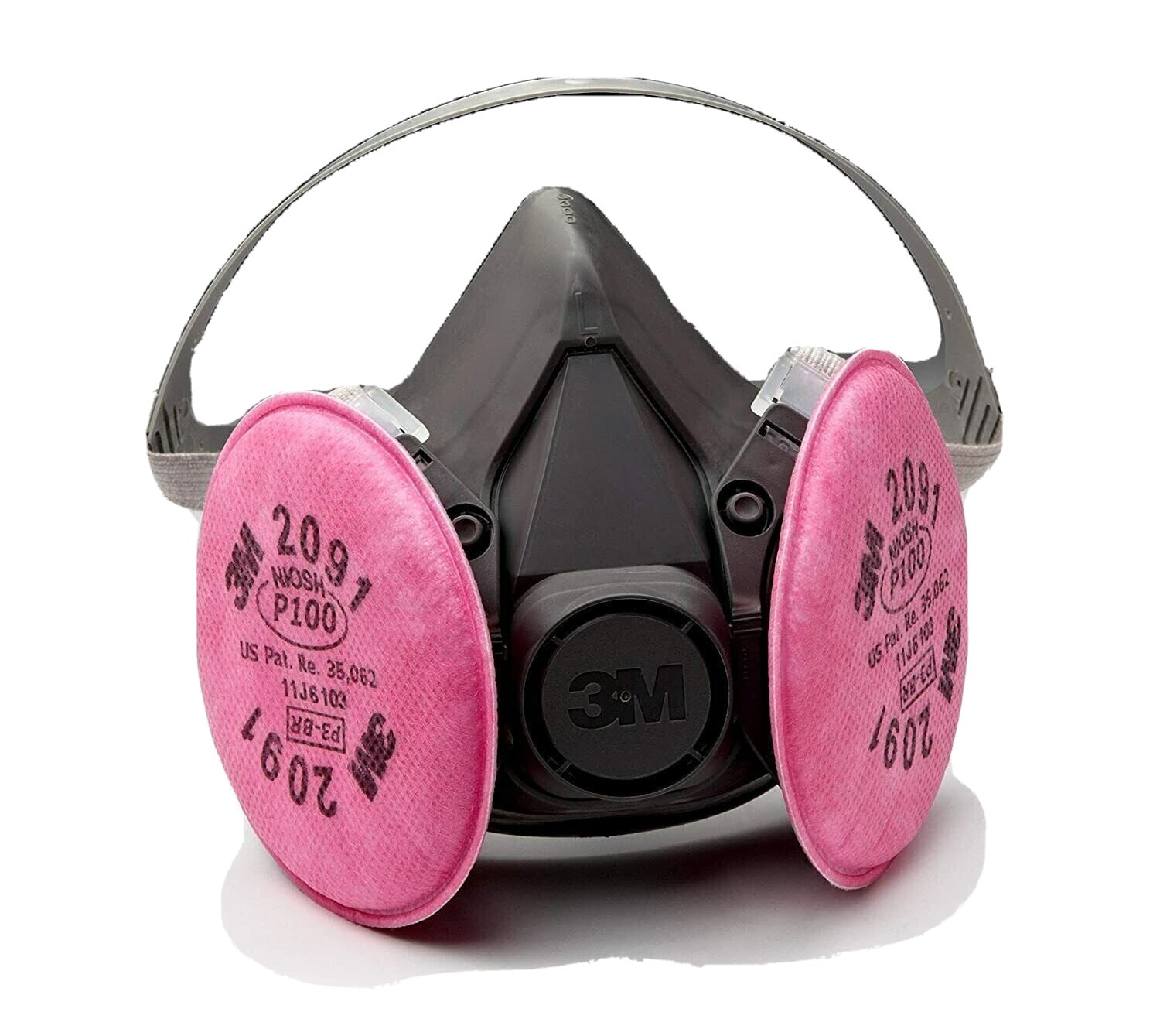 3M 2091 P100 Particulate Filter, Pink, 3 Pairs - PrecipFilter