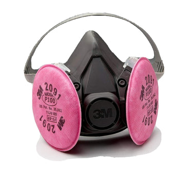 3M 2091 P100 Particulate Filter, Pink, 3 Pairs - PrecipFilter