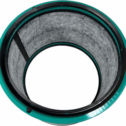 Dyson 360° Glass HEPA Filter (HP01, HP02, DP01) Air Purifier Replacement, 1 Count, Silver/Green - PrecipFilter