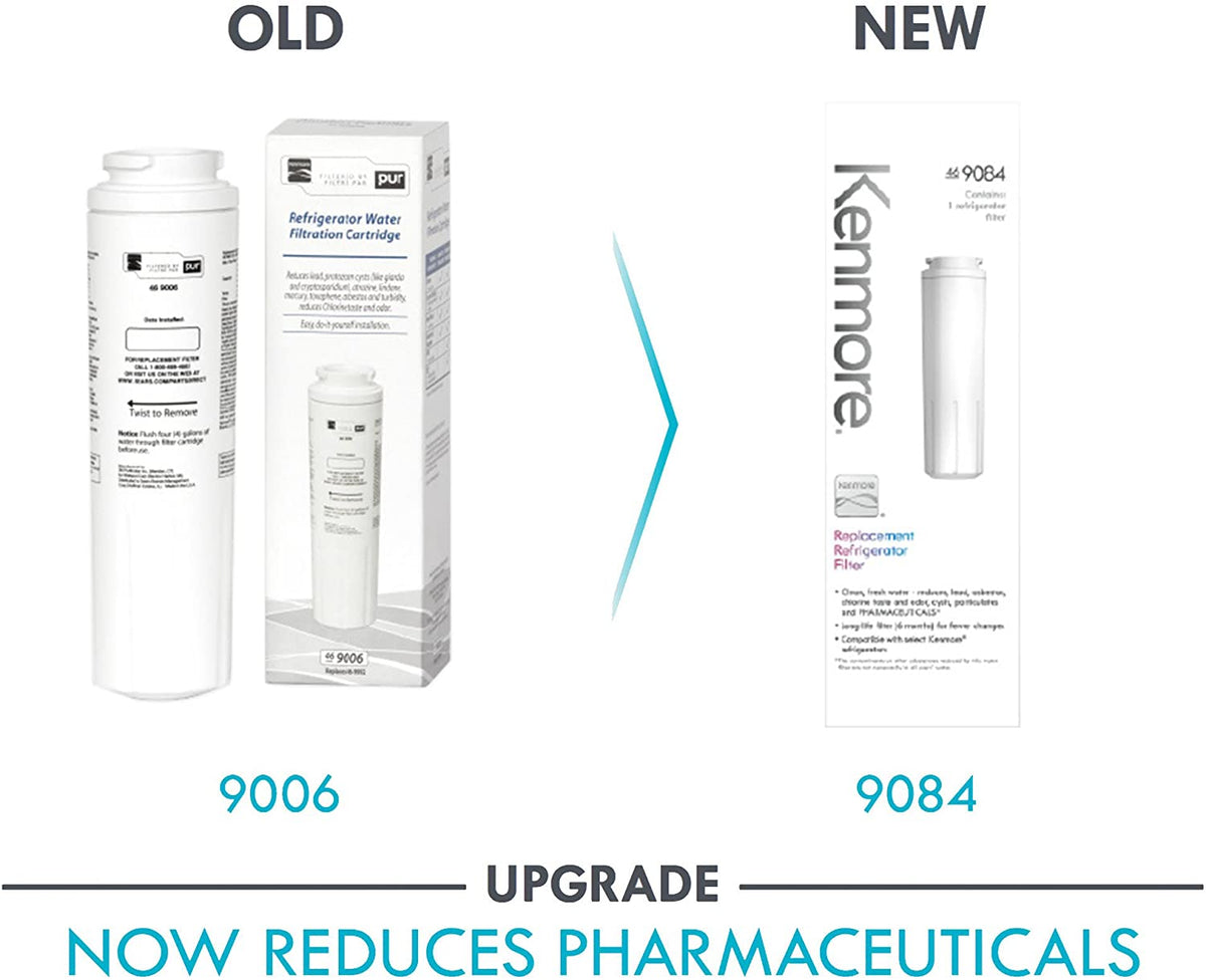 Kenmore 9084 9084 Refrigerator Water Filter, white - PrecipFilter