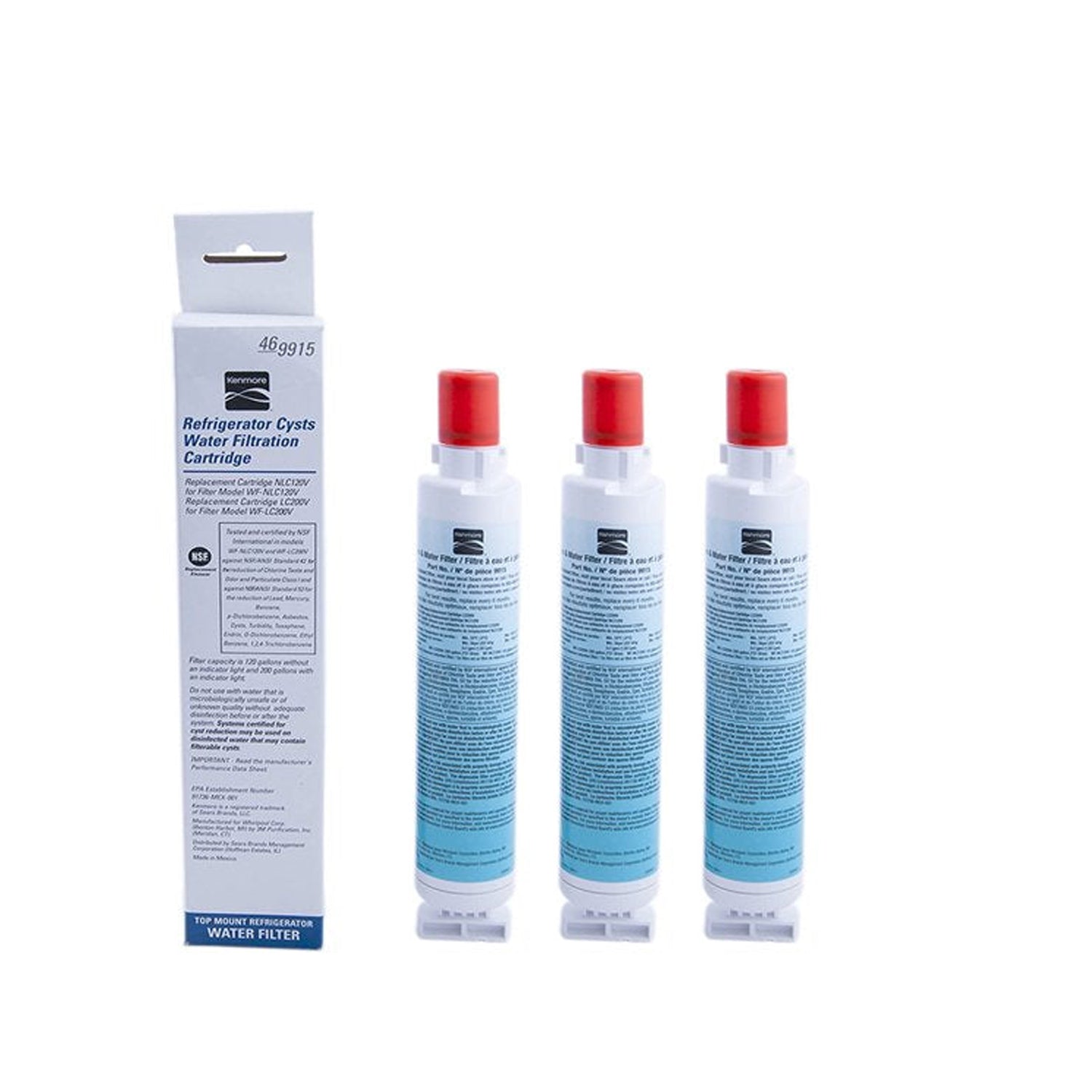 Kenmore 9915 Genuine Refrigerator Water Filter for ELITE Genuine Original Equipment Manufacturer (OEM) part - PrecipFilter