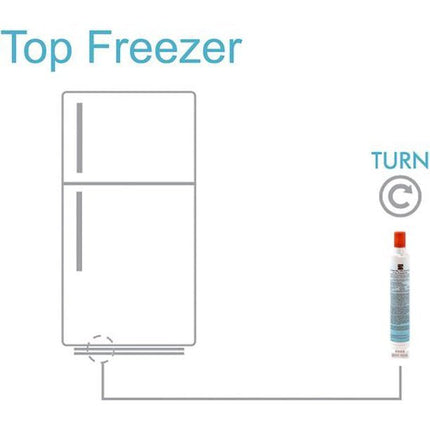 Kenmore 9915 Genuine Refrigerator Water Filter for ELITE Genuine Original Equipment Manufacturer (OEM) part - PrecipFilter