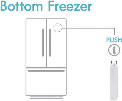 Kenmore 9999 Refrigerator Replacement Water Filter, White - PrecipFilter