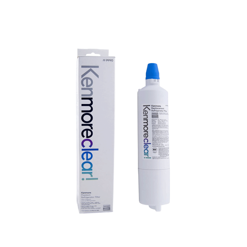 Kenmore clear 9990 Replacement Refrigerator Water Filter, White - PrecipFilter