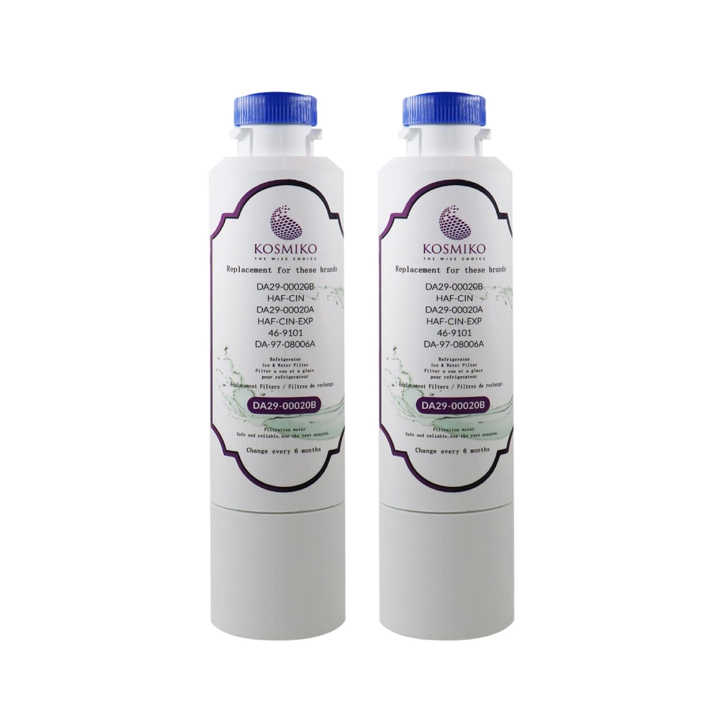 KOSMIKO DA29-00020B Haf-Cin/Exp Water Filter Replacement Compatible with Samsung - PrecipFilter