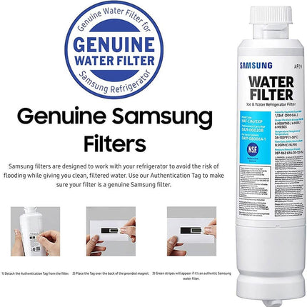 SAMSUNG Genuine HAF-CIN Refrigerator Water Filter (DA29-00020B) - PrecipFilter