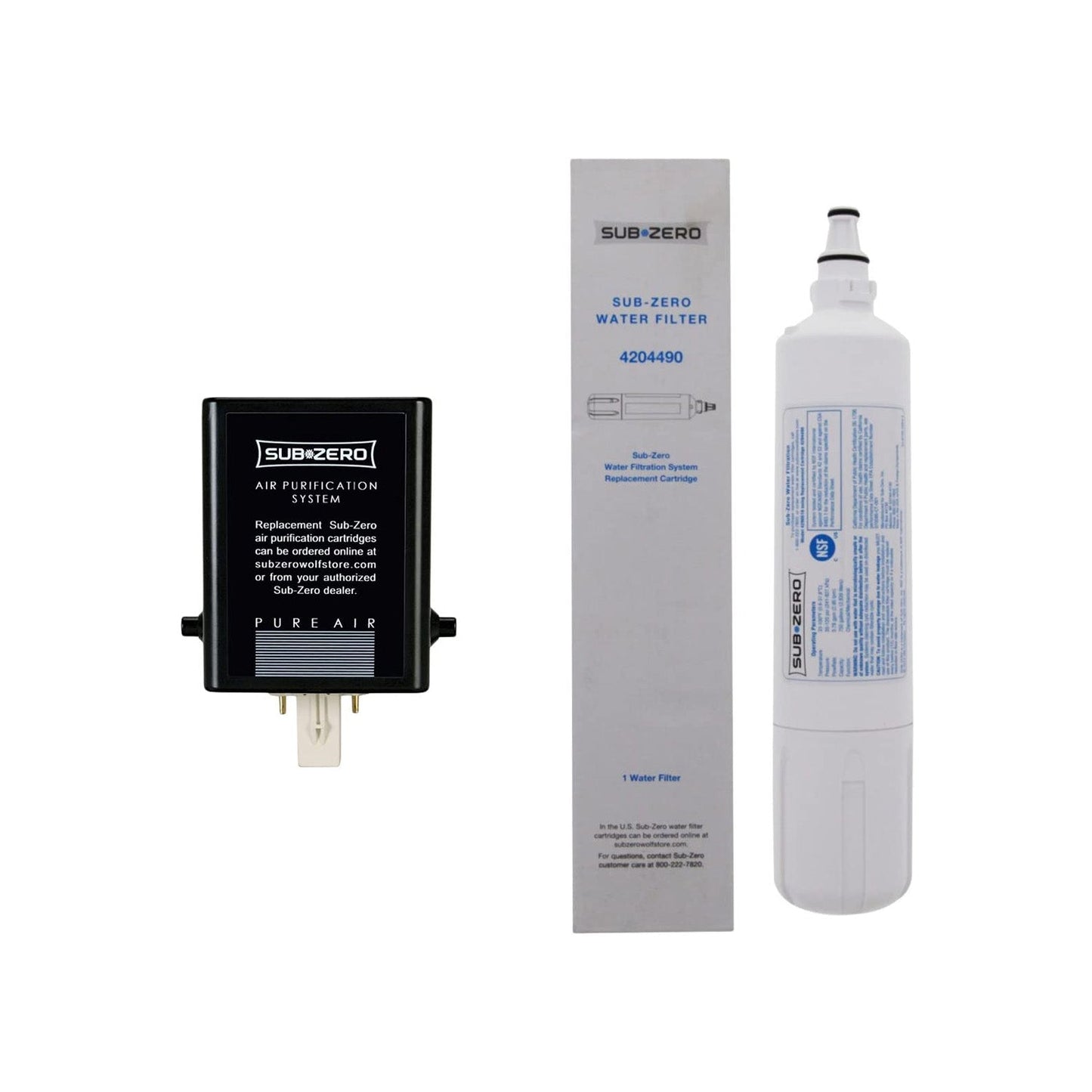 Sub Zero 7007067 Cartridge Combo Pack with 4204490 water Filter - PrecipFilter