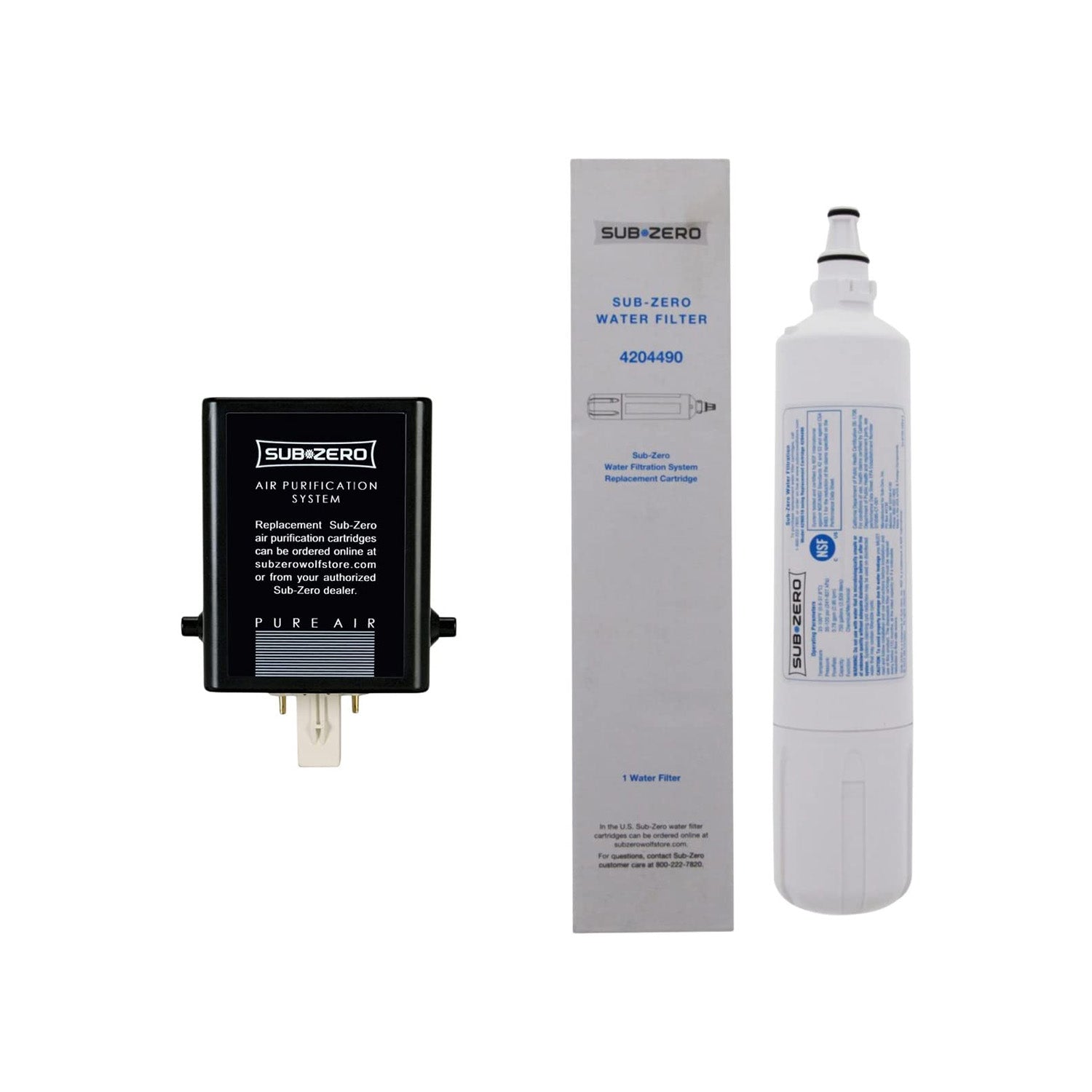 Sub Zero 7007067 Cartridge Combo Pack with 4204490 water Filter - PrecipFilter
